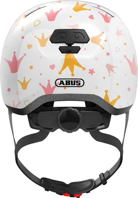 ABUS CASHET SKURB Kid White Crowns S 45-50cm