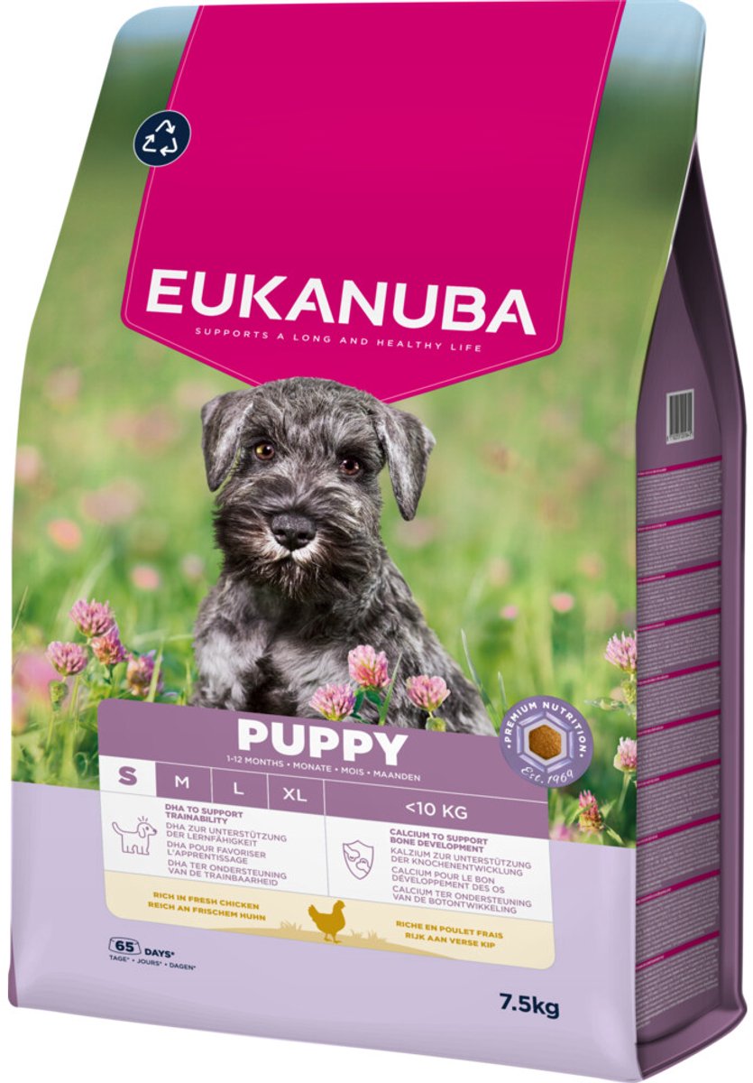 Eukanuba nourriture sèche pour chien Life Care chien chiot petit poulet - 7,5 kg