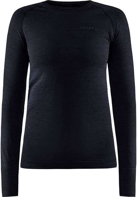Chemise thermique femme Craft core dry active comfort ls w - noir