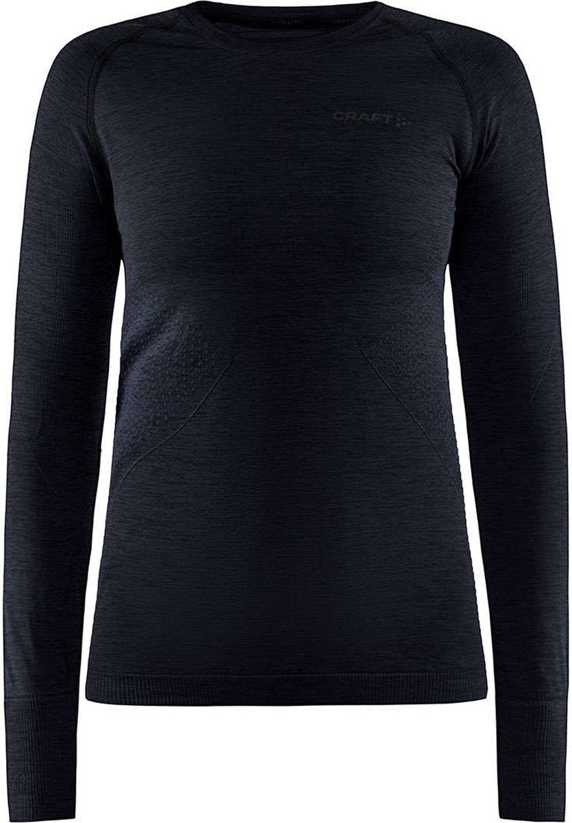 Chemise thermique femme Craft core dry active comfort ls w - noir