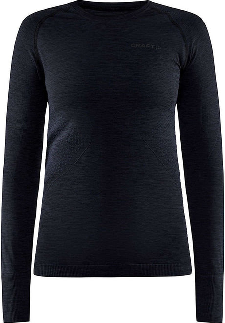 Chemise thermique femme Craft core dry active comfort ls w - noir