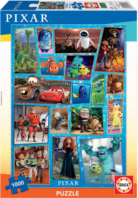 Puzzle Educa - 1000 pièces - Disney Pixar - puzzle