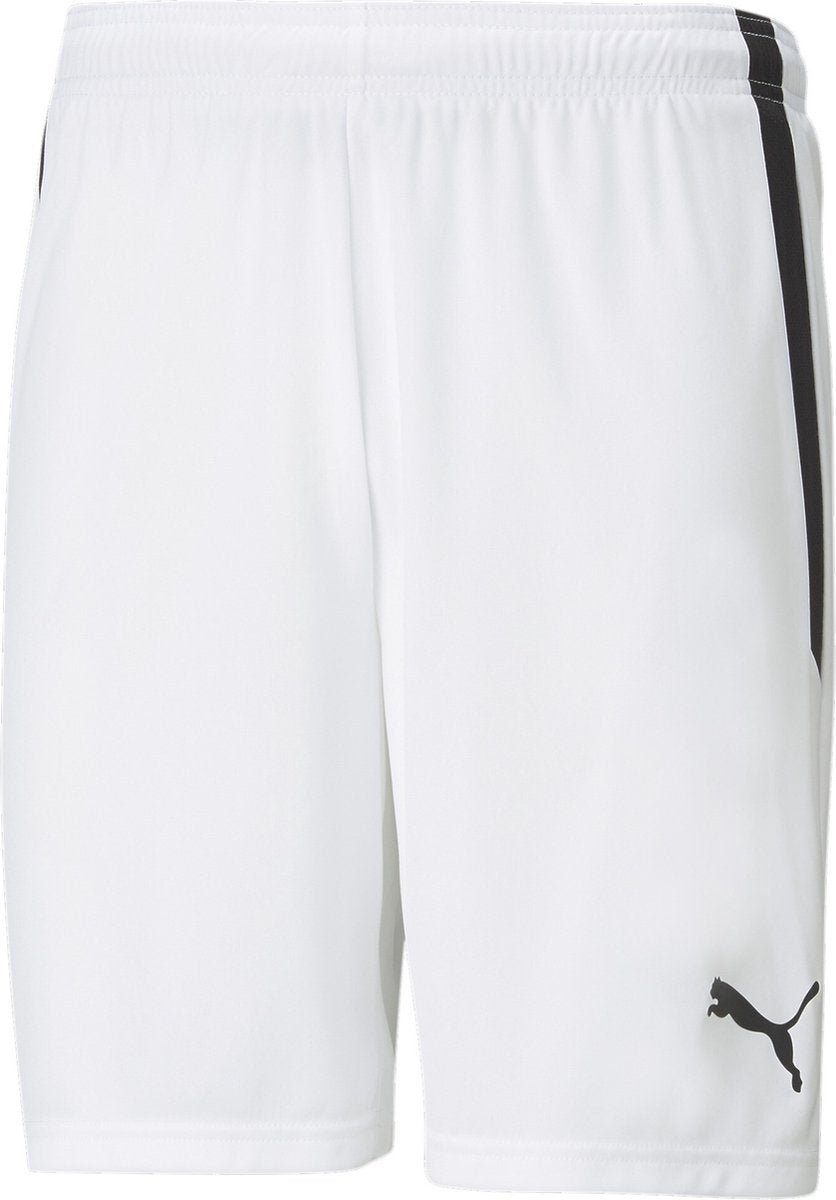 Pantalon de sport Puma teamliga shorts pour homme - blanc- noir