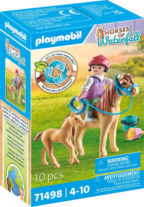 Playmobil 71498 chevaux ou cascade avec poney
