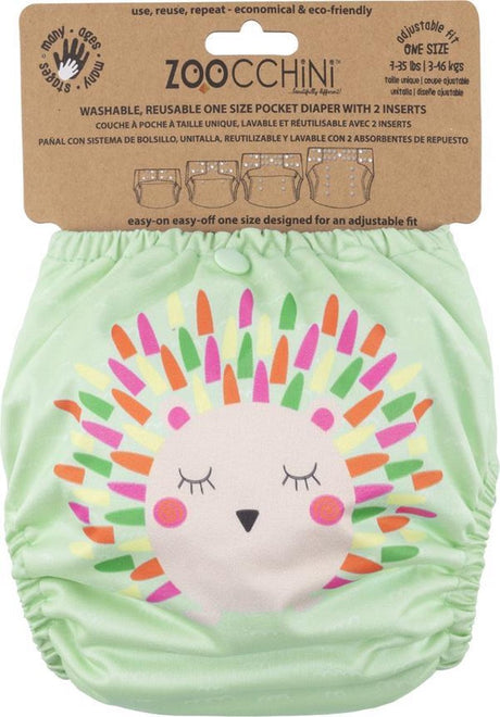 Couche réutilisable Zoocchini - Harriet le hérisson
