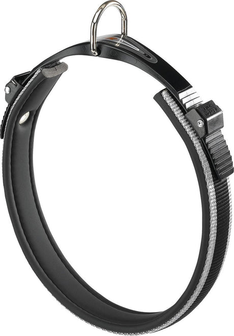 Ferplast collier pour chien ergocomfort 43 à 51 cm noir gris
