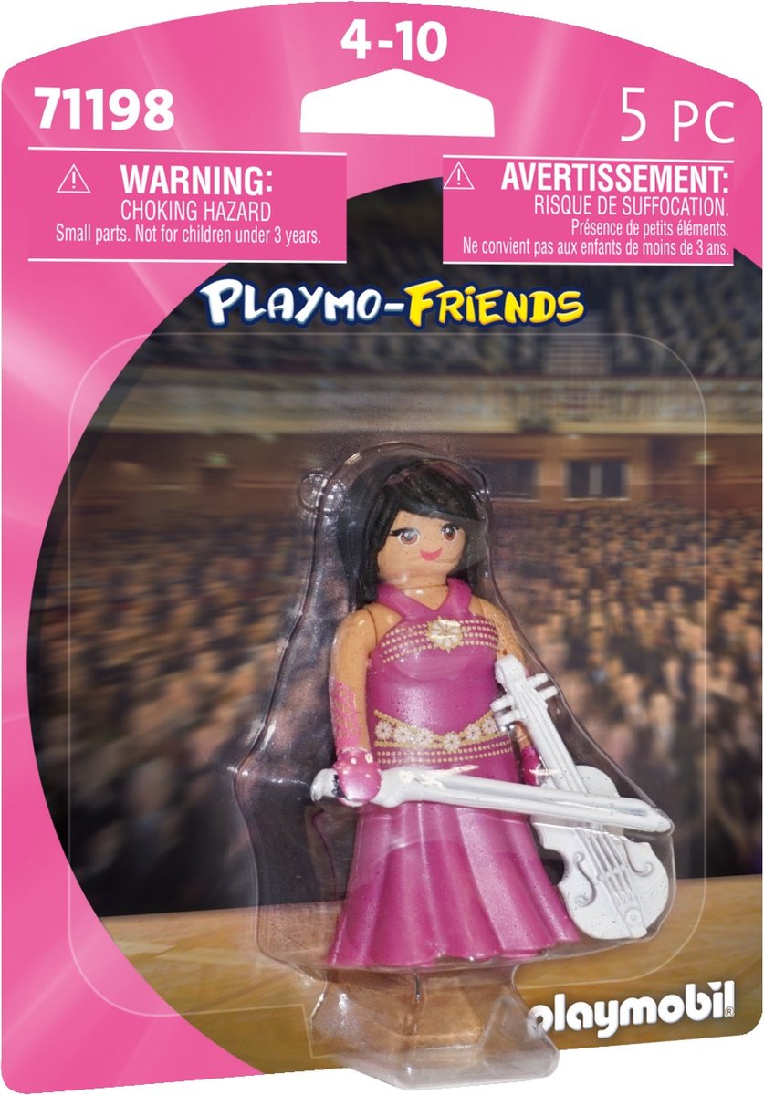 Playmobil playmo-friends violoniste - 71198