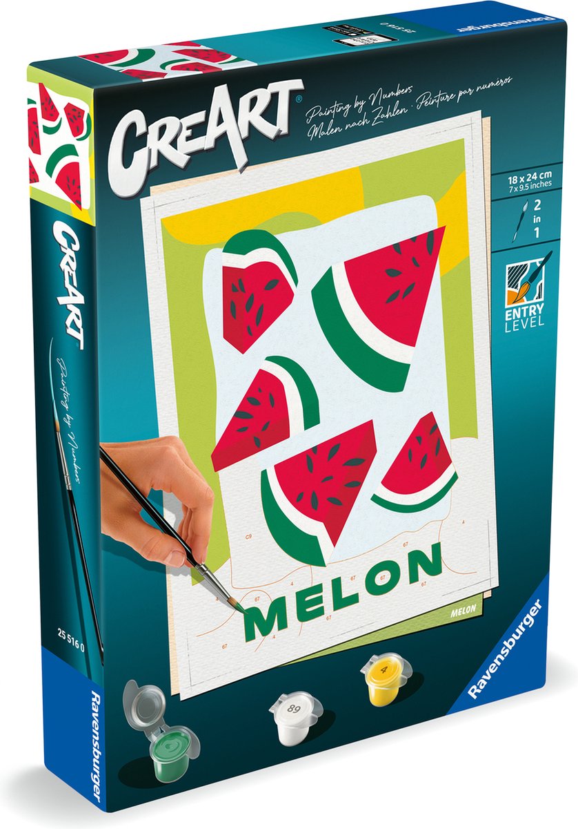 Peinture créative par numéro Ravensburger - melon