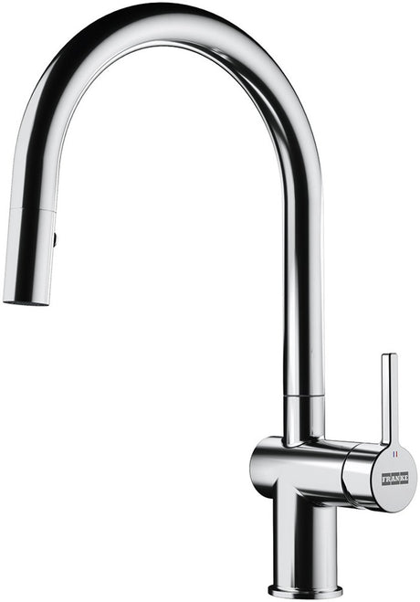Franke active - robinet de cuisine fn 4090.031, avec douchette extractible, chromé 115.0653.401