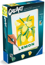 Peinture créative par numéro Ravensburger - citron vert