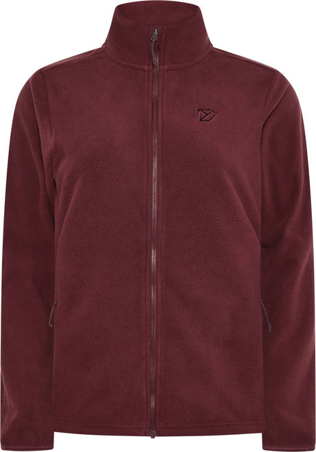 Didriksons pull outdoor femme viona wns fz - rouge anémon