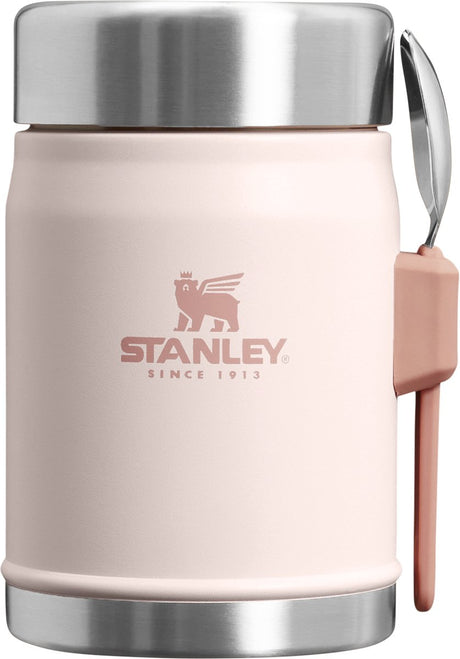 Pot de nourriture légendaire Stanley + cuillère | 0,4 l - quartz rose