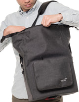 Sac porte-bagages Tern Sac de marchandises sèches Sac de coffre Sac de marchandises sèches tweed noir
