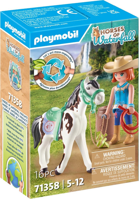 Playmobil Chevaux de Cascade Ellie et Sawdust - 71358