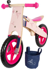 Small foot - draisienne en bois colibri rose