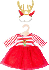 Robe de Noël HELESS avec une bande de cheveux rendue, taille 28-35 cm