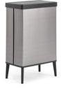 Curver verto high - prullenbak 54l - grijs - 44x27x69cm