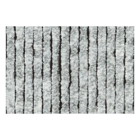 Wicotex kattenstaart deurgordijn 90x220 grijs wit 100% polypropyleen