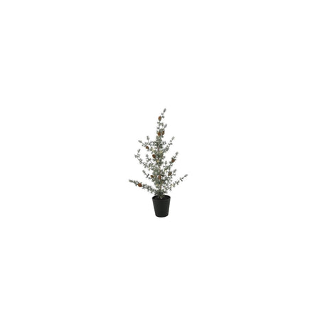 Country field countryfield kerstboom led cedrus groen kunststof 11x10x61cm 15led 3xaaa