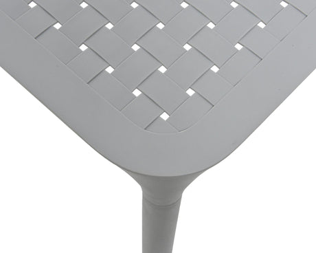 Tafel porto kunststof 65x65x70cm antraciet