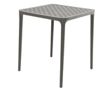 Tafel porto kunststof 65x65x70cm antraciet