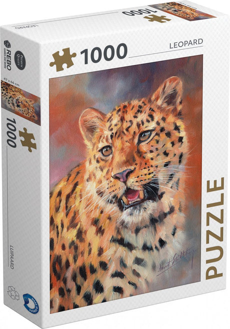 Rebo Productions Legpuzzel Leopard 1000 pièces