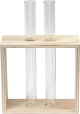 Creativ Company Rack en bois avec tubes à essai, 3dlg.
