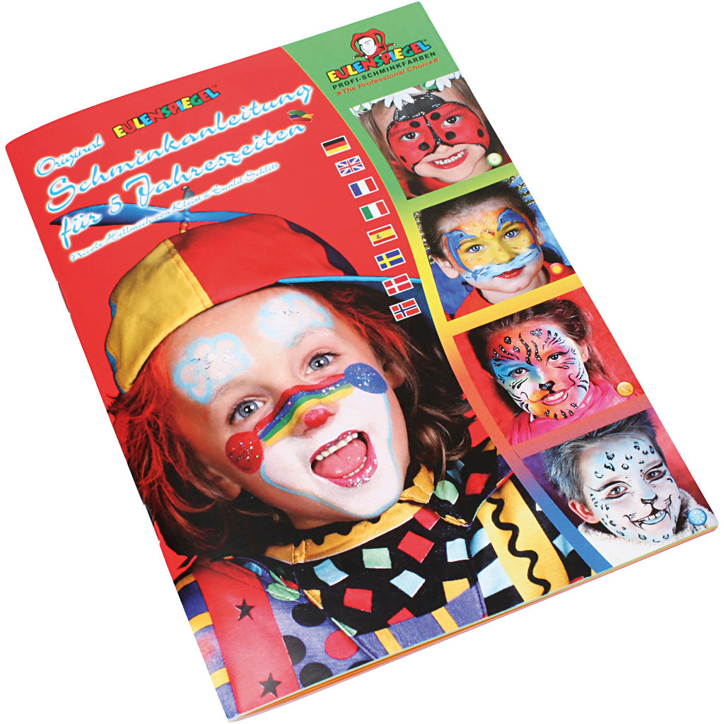 Https : www.cchobby.nl eulenspiegel-schmink-booklet-19-schmink-designs-1-piece