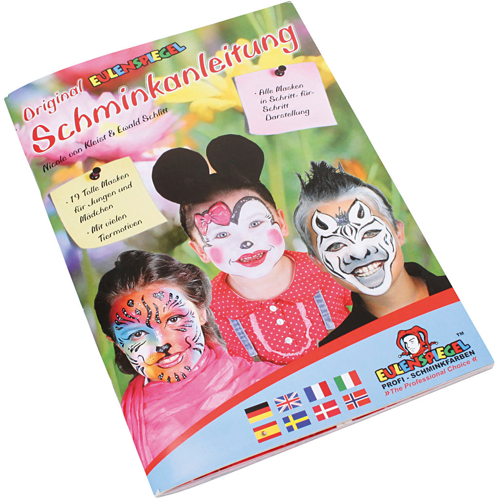 Livret de maquillage Eulenspiegel, 1 pièce