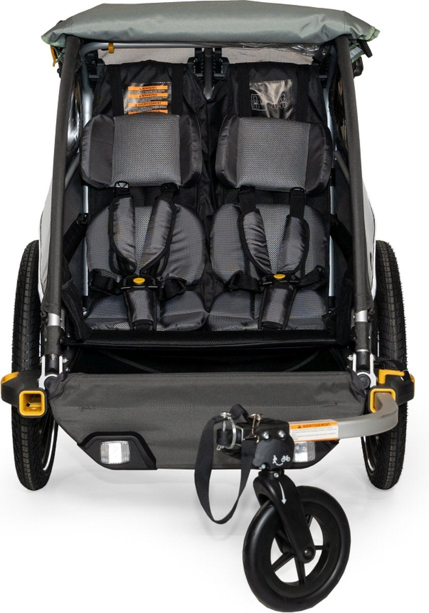 Burley remorque à vélo d'lite x double