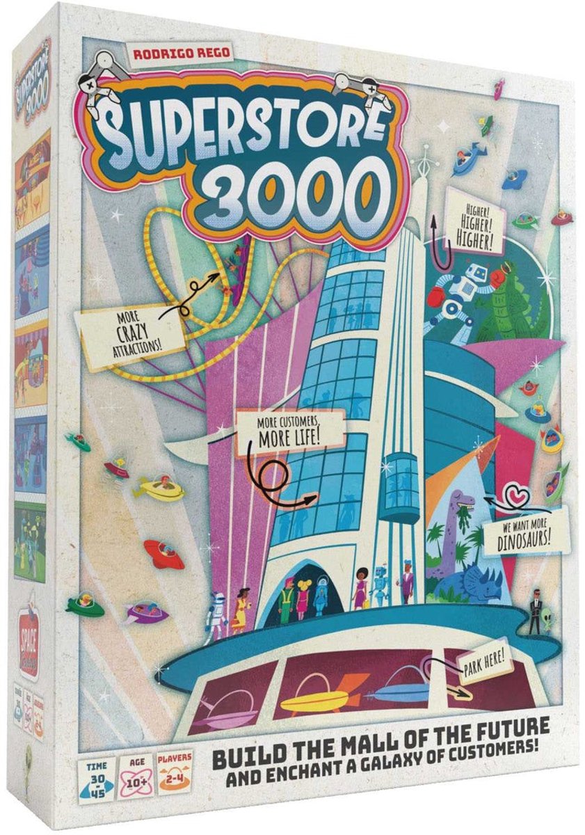 Space cowboys - superstore 3000 - Jeu de société anglais