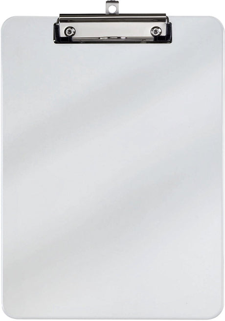 Porte-bloc Maul a4 debout en plastique transparent