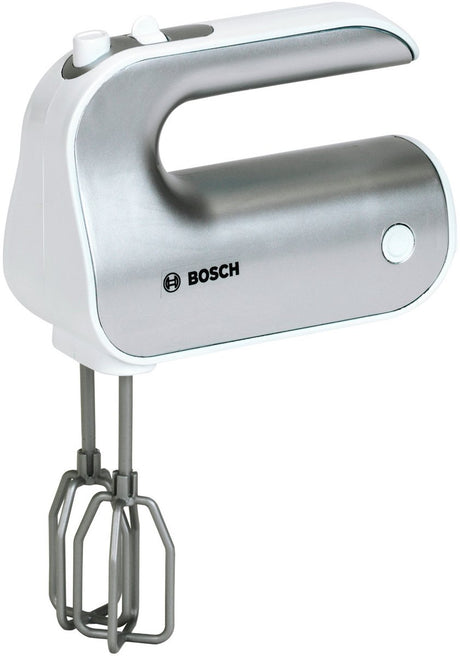 Klein Toys Bosch Mini-batteur à main jouet - 19x7x12 cm - incl. fouet amovible et rotatif - argent