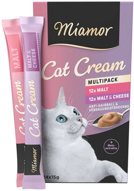 Miamor - snack multipack 24x15g - crème pour chat