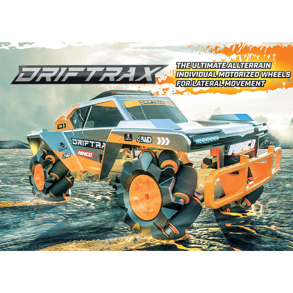 Ninco rc drift trax voiture 34x18x15,8 cm gris orange