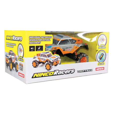 Ninco rc drift trax voiture 34x18x15,8 cm gris orange