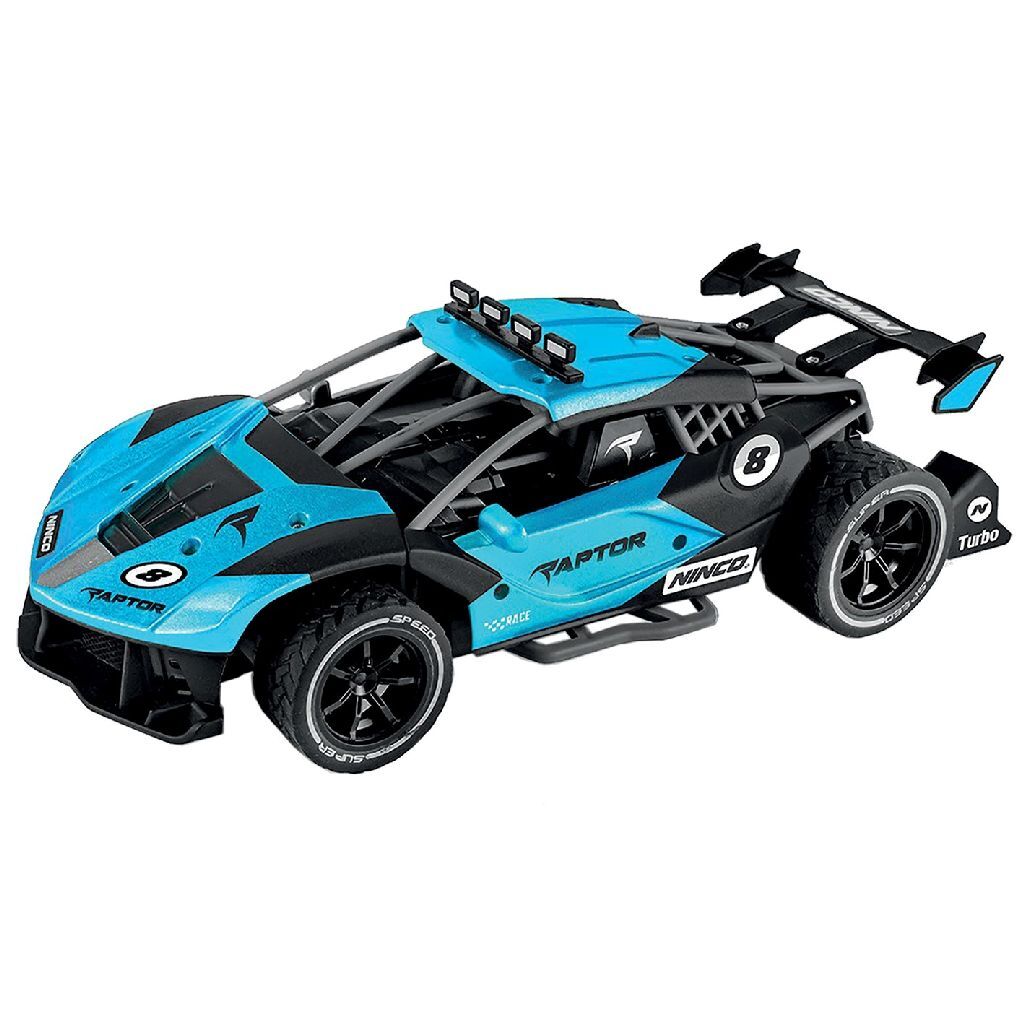 Ninco rc raptor 1:16 bleu noir