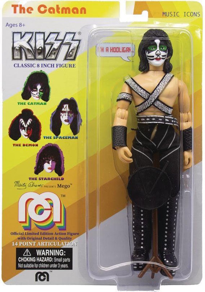 Mego embrasse l'homme-chat 20 cm