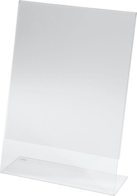 Sigel - support de table - a4 - transparent - incliné - support en L - porte-cartes en acrylique - si-ta210