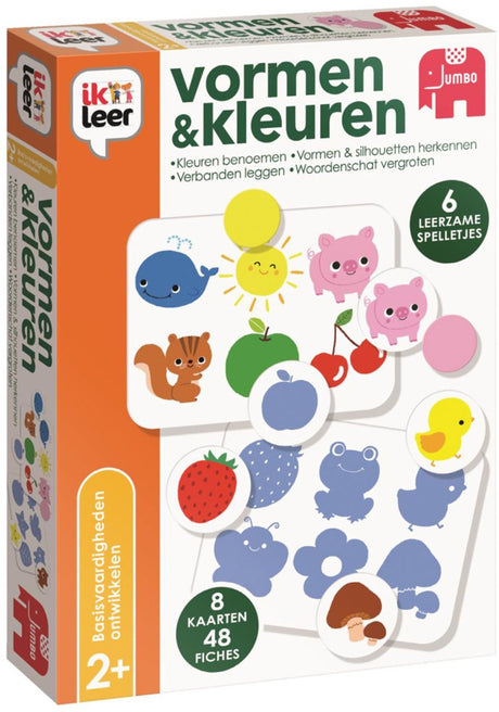 Jeu éducatif J'apprends les formes et les couleurs géantes