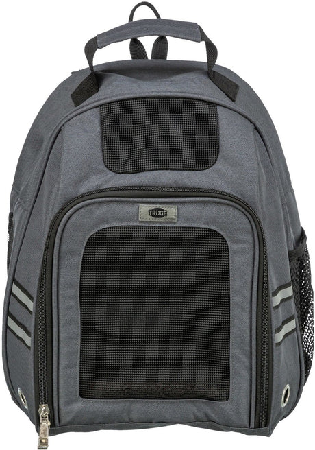 Sac à dos pour chien Trixie puis gris