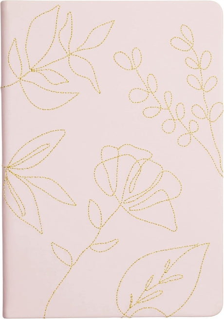 Carnet Eccolo - botanique cousu - ligne - ca.15x20cm - ec-d458a
