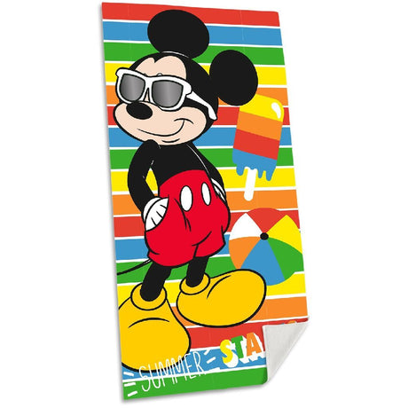 Serviette de plage Disney Mickey Mouse 70x140 cm