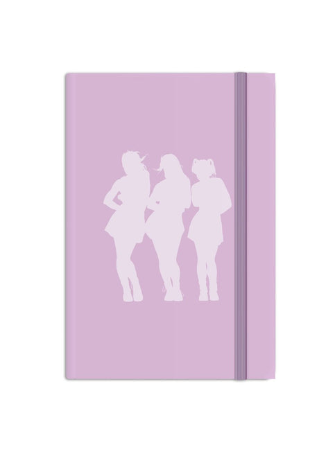 K3 originaux - carnet - couverture rigide avec élastique - 14 x 21 cm - papier ligné