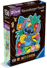 RAVENSBURGER WOODEN JIGSAW PUBLIP DISNEY STITTH, 150e.