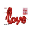 Ballon texte amour 59x40 cm