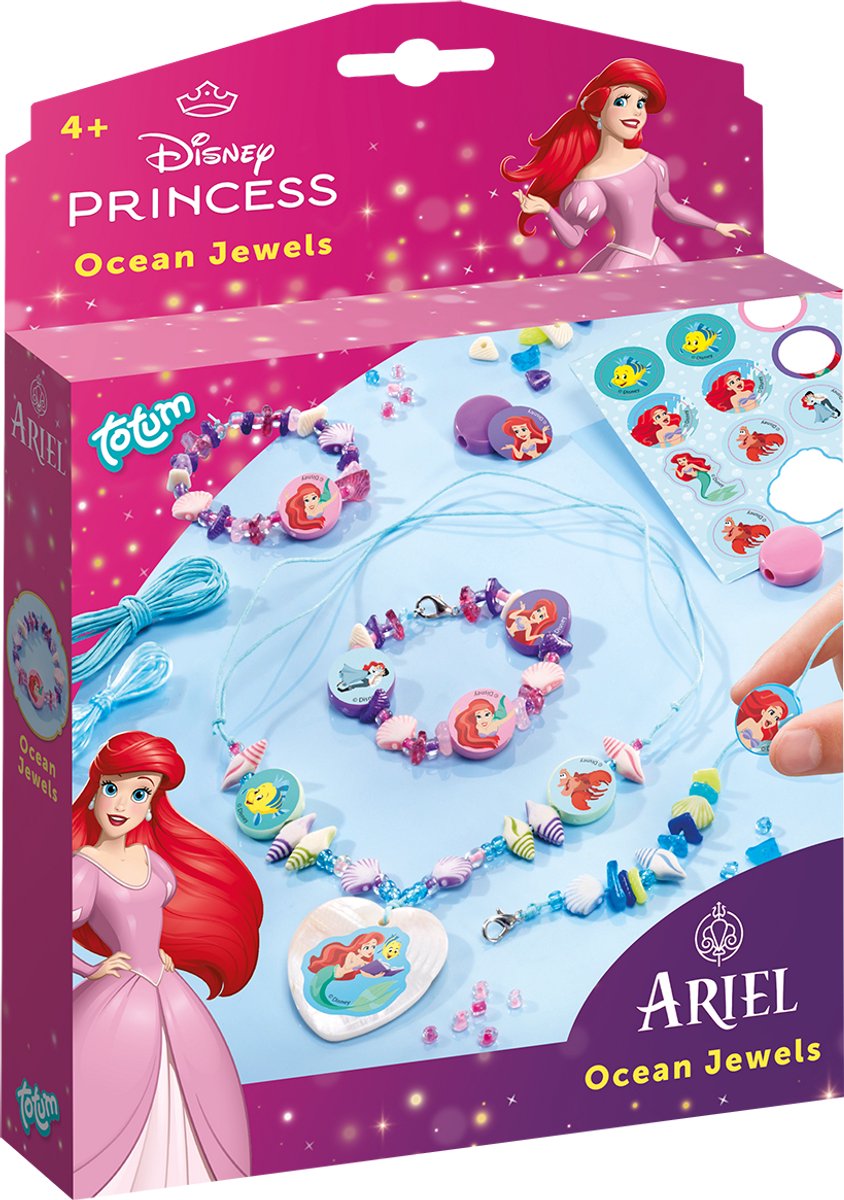 Fabriquer des bijoux de mer princesse disney totum