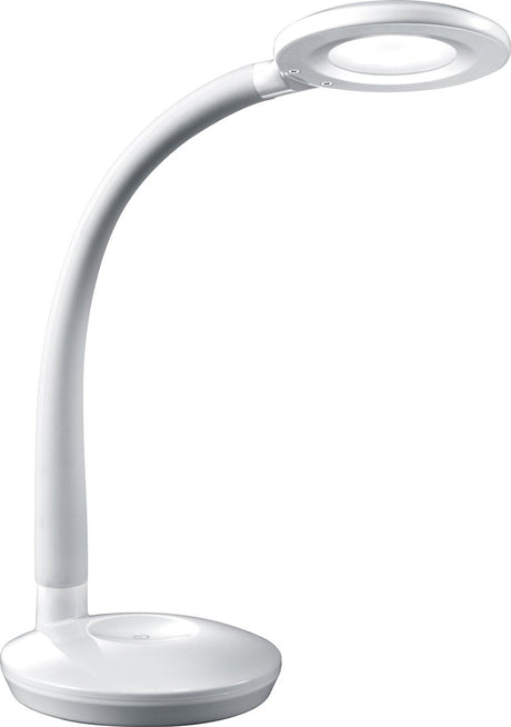 Rl live your light reality cobra - lampe de table - lampe de bureau - blanc - incl. 1x SMD 3,5 W - on off touch - variateur à capteur - flexible