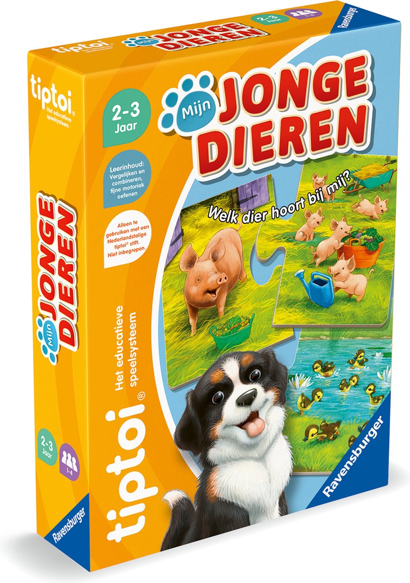 Ravensburger tiptoi mes jeunes animaux