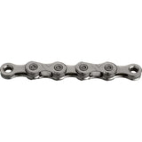 Chaîne de vélo KMC X10, 1 2x11 128, 114 liens, gris